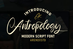 Anthropology Font for Web Design