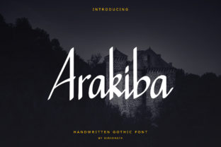 Arakiba Font: Elegant Script for Creative Projects