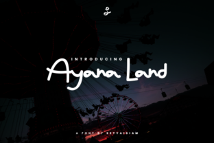 Ayana Land Font: Elegant Script for Digital Marketing