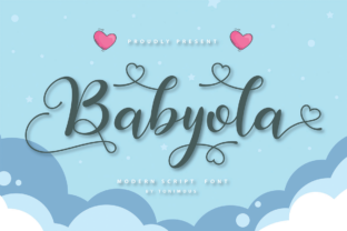 Babyola: A Friendly Script Font