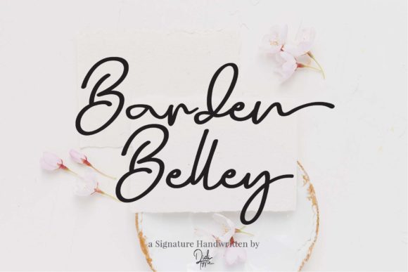 Barden Belley Font for Creative Design