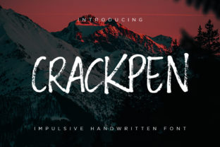 Crackpen Font for Creative Projects