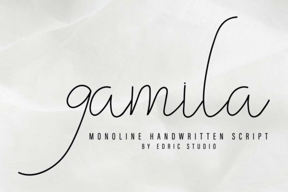 Gamila Font for Creative Projects