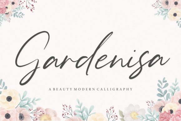 Gardenisa Font for Creative Campaigns