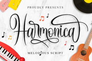 Harmonica Font for Web Design