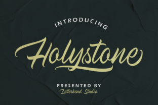 Holystone Font for Elegant Design