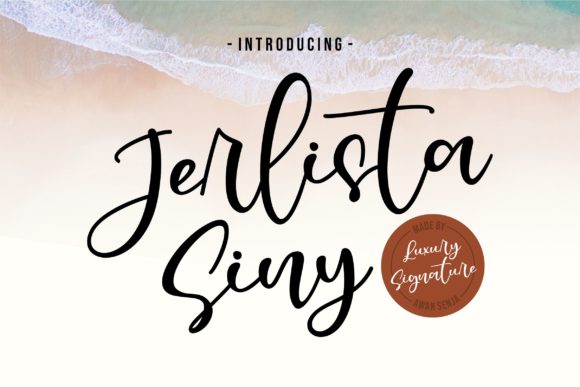 Jerlista Siny Font for Creative Projects
