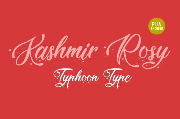 Kashmir Rosy Font for Creative Campaigns