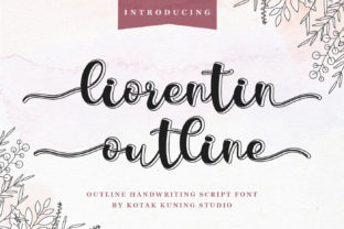 Liorentin Outline Font for Business Branding