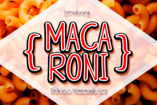 Macaroni Font for Creative Brands