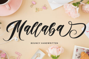 Mallaba: A Sweet Handwritten Font for Marketers
