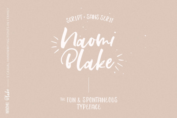 Naomi Blake Font Review