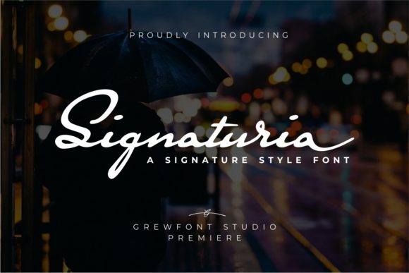 Signaturia Font for Elegant Design
