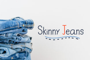 Skinny Jeans Font for Creative Makers