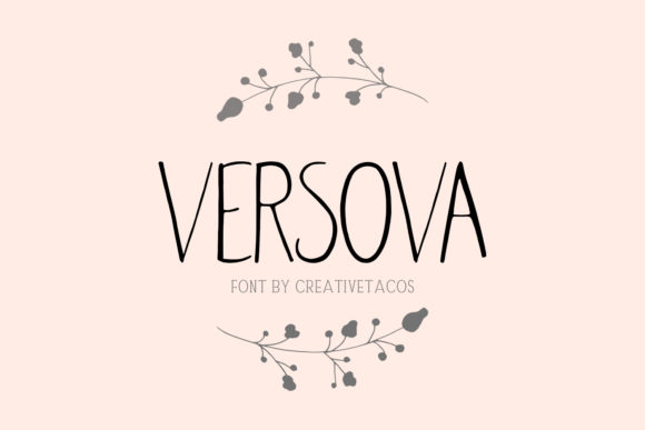 Versova Font for Creative Projects