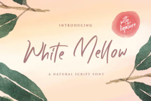 White Mellow Font for Creative Campaigns